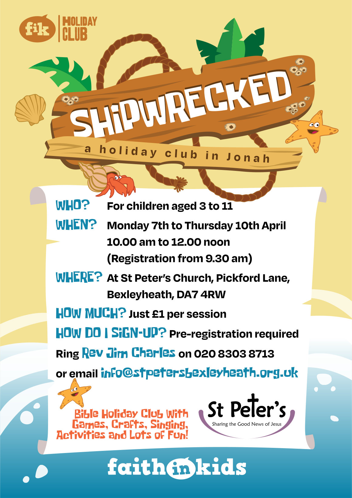 Holiday Club Flier