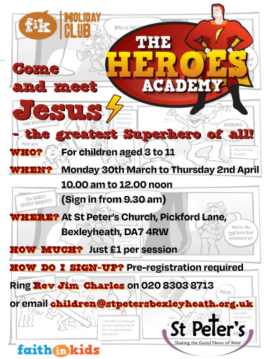 St Peter's Holiday Club 2026